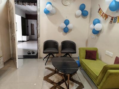 Living Room Image of 650 Sq.ft 1 BHK Apartment / Flat for rent in Unnati Gagan Cefiro, Undri Pune for Rs. 17500
