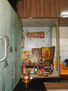 Kitchen Image of 1200 Sq.ft 2 BHK Apartment / Flat for sale in Infocity Emerald, Hafeezpet Hyderabad for Rs. 10000000