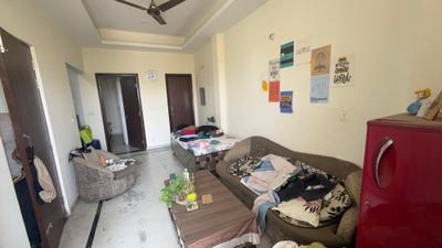 Living Room Image of 700 Sq.ft 1 BHK Builder Floor for rent in Sector 57 Gurgaon for Rs. 24000