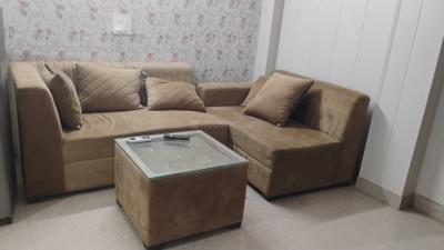 Living Room Image of 850 Sq.ft 1 BHK Builder Floor for rent in Sector 27 Gurgaon for Rs. 28000