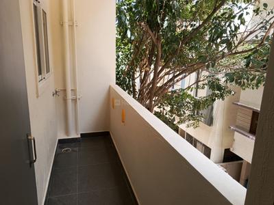 Balcony Image of 650 Sq.ft 1 BHK Apartment / Flat for rent in Marathahalli Bengaluru for Rs. 26000