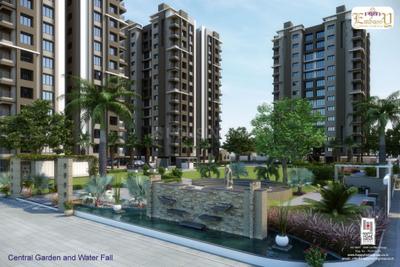 Image of 1246 Sq.ft 2 BHK Apartment / Flat for sale in Happy Home Nakshatra Embassy, Palanpur, Surat for Rs. 4500000