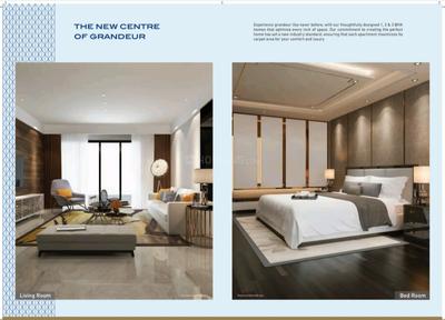 Bedroom Image of 605 Sq.ft 2 BHK Apartment / Flat for sale in 71 Midtown, Chembur Mumbai for Rs. 18000000