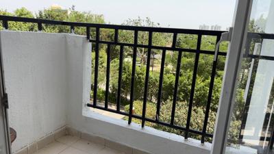 Balcony Image of 1340 Sq.ft 3 BHK Apartment / Flat for sale in Mapsko Paradise, Sector 83 Gurgaon for Rs. 14400000