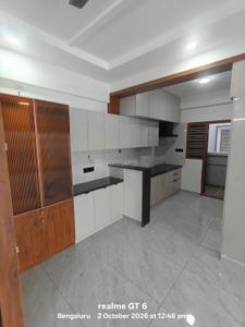 Kitchen Image of 1495 Sq.ft 3 BHK Apartment / Flat for rent in Sampigehalli Bengaluru for Rs. 30000