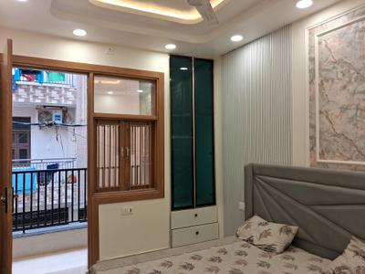 Bedroom Image of 756 Sq.ft 2 BHK Builder Floor for rent in Dwarka Mor New Delhi for Rs. 20000