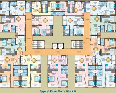 Image of 600 Sq.ft 1 BHK Apartment / Flat for rent in Barjatya Pearl Galaxy, Bhicholi Mardana, Indore for Rs. 8500