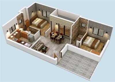 Image of 915 Sq.ft 2 BHK Apartment / Flat for sale in Pammal, Chennai for Rs. 6405000