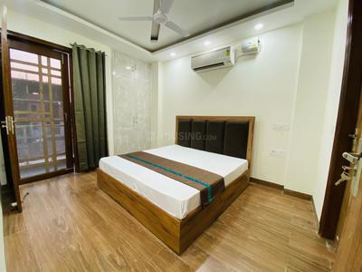Bedroom Image of 780 Sq.ft 2 BHK Builder Floor for rent in Aez Aloha, Sector 57 Gurgaon for Rs. 41000