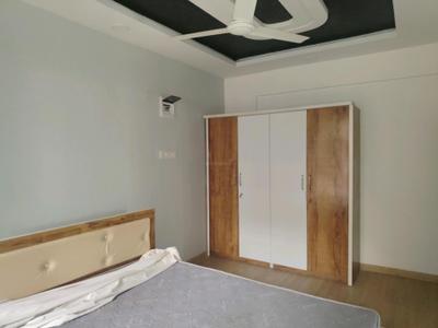 Bedroom Image of 1076 Sq.ft 3 BHK Apartment / Flat for rent in Thakur Galaxy, Boisar Mumbai for Rs. 18000