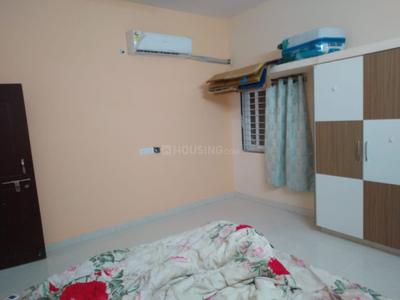 Bedroom Image of 800 Sq.ft 1 BHK Independent House for rent in Gachibowli Hyderabad for Rs. 30000