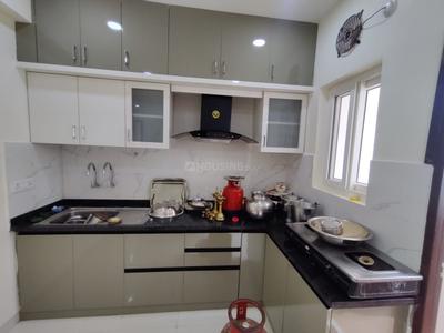 Kitchen Image of 1547 Sq.ft 3 BHK Apartment / Flat for rent in Hirize Rich Park, Kokapet Hyderabad for Rs. 45000