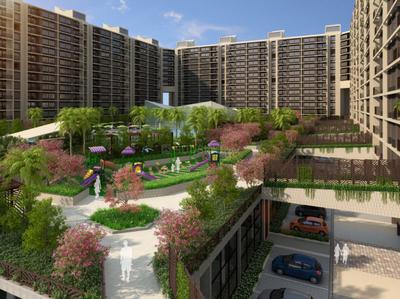 Image of 1624 Sq.ft 3 BHK Apartment / Flat for sale in Kumar Palmspring Towers, Undri, Pune for Rs. 13800000
