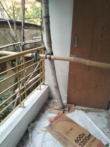 Balcony Image of 835 Sq.ft 2 BHK Apartment / Flat for sale in A Chowdhury Construction Priti Abode, Konnagar Hooghly for Rs. 1837000
