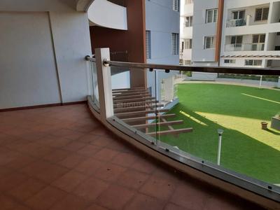 Balcony Image of 1500 Sq.ft 3 BHK Apartment / Flat for rent in Pacific Prabhus Atlantis, Gangapur Nashik for Rs. 28000