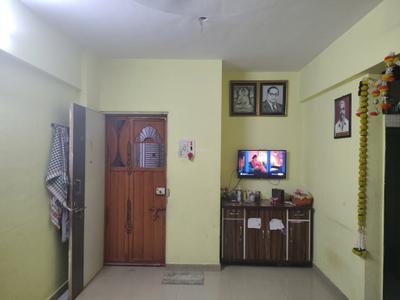 Living Room Image of 540 Sq.ft 1 BHK Apartment / Flat for rent in Vijay Ratnatej Tower, Kasarvadavali Thane for Rs. 17500