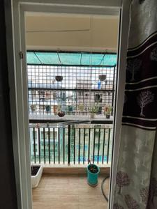 Balcony Image of 1025 Sq.ft 2 BHK Apartment / Flat for sale in SR Residency HMT Swarnapuri Colony, Miyapur Hyderabad for Rs. 7400000