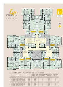 Image of 1010 Sq.ft 2 BHK Apartment / Flat for sale in Vighnaharta Life Canvas, Mamurdi, Pune for Rs. 5300000