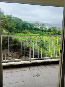 Balcony Image of 950 Sq.ft 2 BHK Apartment / Flat for rent in Sharada Myria A Wing, Dhayari Pune for Rs. 16000