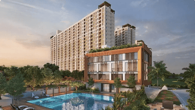 Image of 663 Sq.ft 2 BHK Apartment / Flat for sale in Urbanrise Revolution One, Padur, Chennai for Rs. 5287000