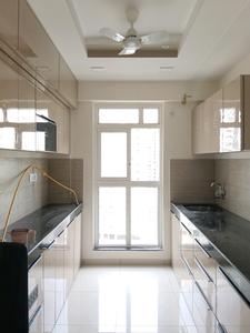 Kitchen Image of 1200 Sq.ft 3 BHK Apartment / Flat for rent in Godrej Emerald, Kasarvadavali Thane for Rs. 38000
