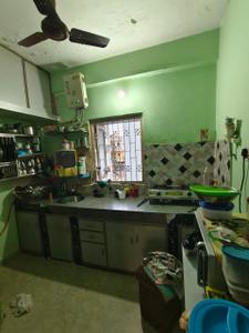Kitchen Image of 1220 Sq.ft 3 BHK Independent House for rent in Subhanpura Vadodara for Rs. 12500