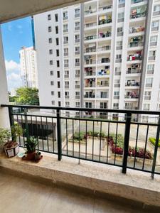 Balcony Image of 638 Sq.ft 1 BHK Apartment / Flat for rent in SJR Parkway Homes, Rayasandra Bengaluru for Rs. 25500