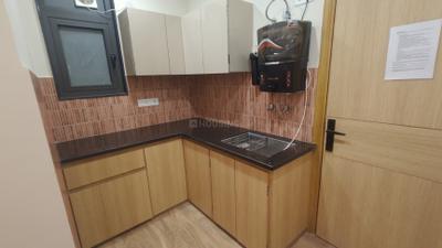 Kitchen Image of 1000 Sq.ft 1 BHK Builder Floor for rent in Sector 46 Gurgaon for Rs. 36000