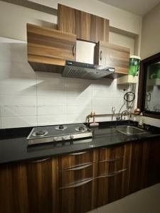 Kitchen Image of 850 Sq.ft 2 BHK Apartment / Flat for sale in Atladara Vadodara for Rs. 4400000