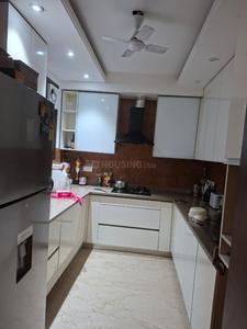 Kitchen Image of 1800 Sq.ft 3 BHK Builder Floor for sale in Shivalik New Delhi for Rs. 45000000