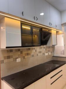 Kitchen Image of 1400 Sq.ft 4 BHK Apartment / Flat for rent in Prestige Jindal City, Anchepalya Bengaluru for Rs. 110000