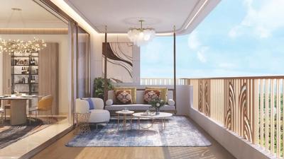 Balcony Image of 1300 Sq.ft 3 BHK Apartment / Flat for sale in Lodha Opulis, Dombivli East Thane for Rs. 15000000