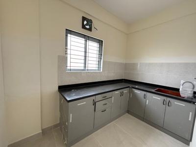 Kitchen Image of 480 Sq.ft 1 BHK Apartment / Flat for rent in Kaggadasapura Bengaluru for Rs. 22000