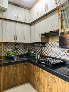 Kitchen Image of 930 Sq.ft 2 BHK Apartment / Flat for sale in SG Grand, Raj Nagar Extension Ghaziabad for Rs. 7000000