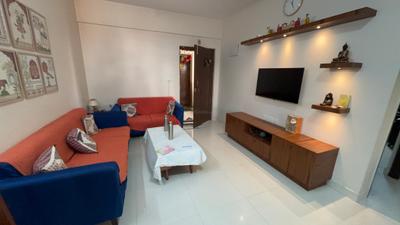 Living Room Image of 1300 Sq.ft 3 BHK Apartment / Flat for rent in Disha Courtyard, Whitefield Bengaluru for Rs. 52000