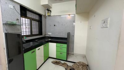 Kitchen Image of 520 Sq.ft 1.5 BHK Apartment / Flat for rent in Khandelwal Yash Park, Ghatkopar East Mumbai for Rs. 38000