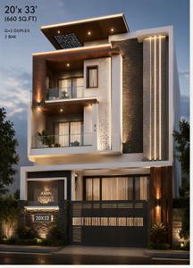 Image of 660 Sq.ft 3 BHK Independent House for sale in Kalkere, Bengaluru for Rs. 13500000