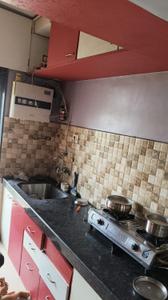 Kitchen Image of 482 Sq.ft 2 BHK Apartment / Flat for rent in Samrin Sudama Regency, Diva Thane for Rs. 15000