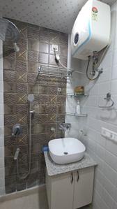 Bathroom Image of 700 Sq.ft 2 BHK Apartment / Flat for rent in Pitampura New Delhi for Rs. 28000