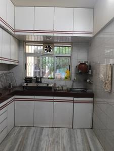 Kitchen Image of 750 Sq.ft 2 BHK Builder Floor for sale in Mulund East Mumbai for Rs. 14000000