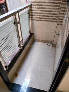 Balcony Image of 650 Sq.ft 2 BHK Builder Floor for rent in New Ashok Nagar New Delhi for Rs. 18500
