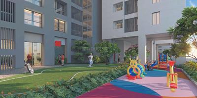 Image of 1174 Sq.ft 2 BHK Apartment / Flat for sale in Nirman Cosmopolis, Tathawade, Pune for Rs. 8350000