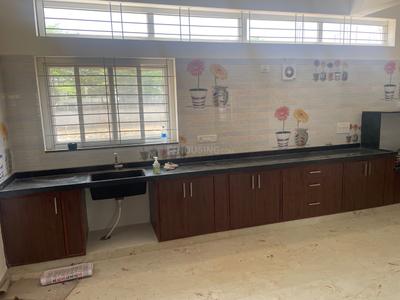 Kitchen Image of 700 Sq.ft 1 BHK Builder Floor for rent in Gattahalli Bengaluru for Rs. 15000