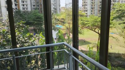 Balcony Image of 1600 Sq.ft 3 BHK Apartment / Flat for sale in Lodha Luxuria, Thane West Thane for Rs. 29000000