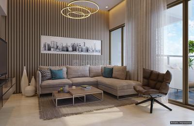 Living Room Image of 1520 Sq.ft 3 BHK Apartment / Flat for sale in Pashan Pune for Rs. 14700000