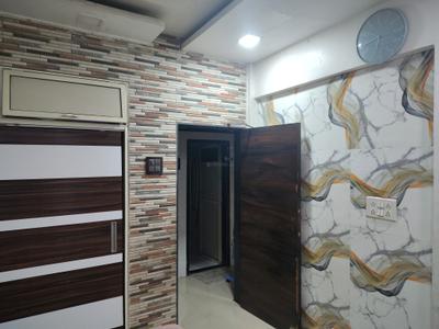 Bedroom Image of 410 Sq.ft 1 BHK Apartment / Flat for rent in Raunak Heights, Kasarvadavali Thane for Rs. 16554
