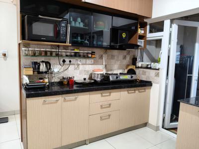 Kitchen Image of 987 Sq.ft 2 BHK Apartment / Flat for sale in Puravankara Purva Silversands Phase 1 Building 4 To 9, Mundhwa Pune for Rs. 11400000