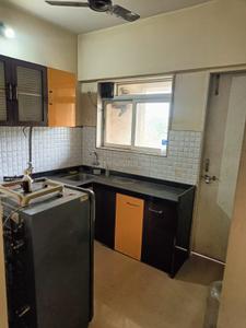 Kitchen Image of 570 Sq.ft 1 BHK Apartment / Flat for rent in Rosa Elite, Thane West Thane for Rs. 16000
