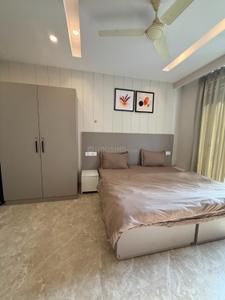 Bedroom Image of 900 Sq.ft 1 RK Apartment / Flat for rent in Sector 39 Gurgaon for Rs. 26000