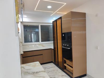 Kitchen Image of 2100 Sq.ft 4 BHK Apartment / Flat for sale in Sant Sundar Das Apartments, Sector 12 Dwarka New Delhi for Rs. 41100000